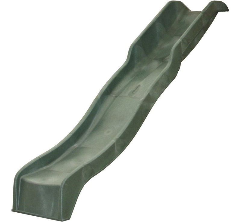 Outdoor Plastic Wave Slide, Green, Ages 3 -10 R7573