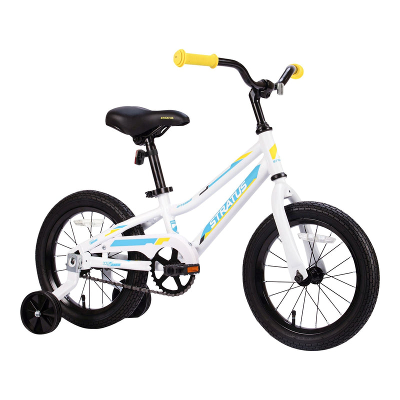 Kids' Jitterbug Bicycle, 14-in, White J4763