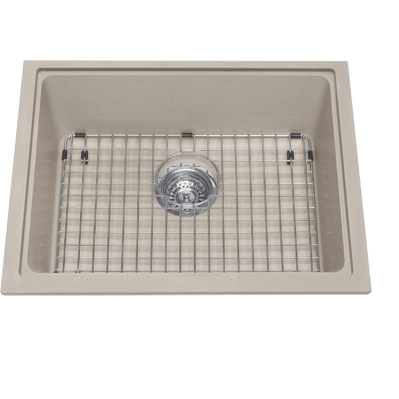 Mythos Kitchen Granite Undermount Single Sink, 23-in W9873