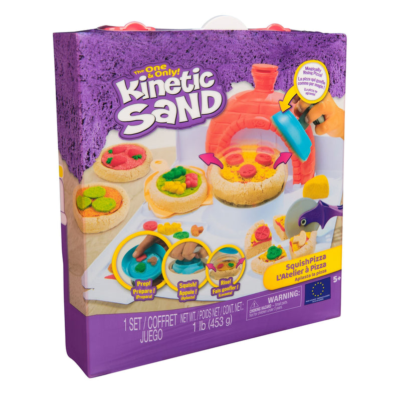 Sand 4-Colour SquishPizza Set with Rising Action J5484