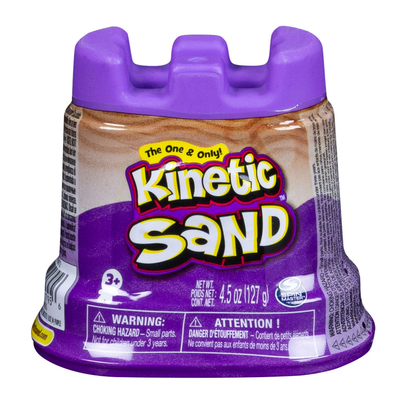Sand Kids Moldable Play Sand & Castle Container, 4.5-oz, Assorted Colours, Ages 3+ M6951