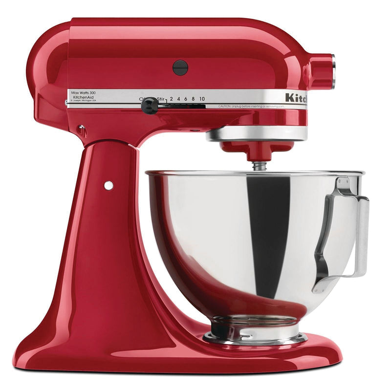4.5 Quart Tilt-Head Stand Mixer with 10 Speeds, Empire Red Z9754