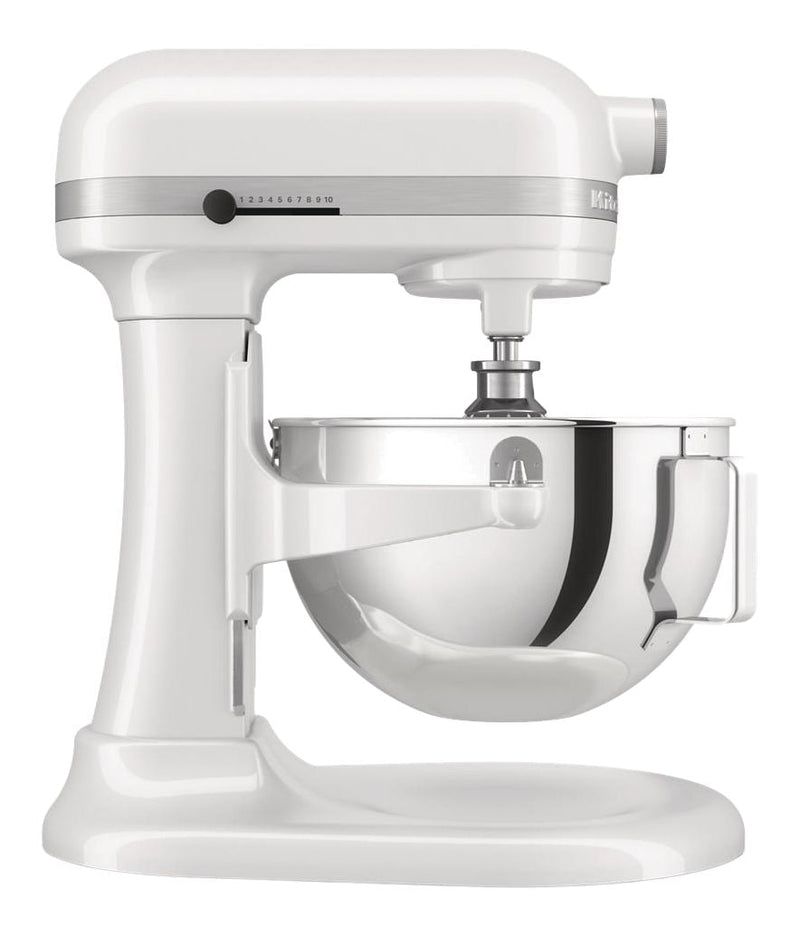 5.5 Quart Bowl-Lift Stand Mixer, 11 Speed Professional Mixer, White A0254
