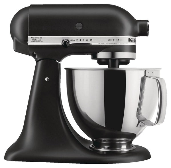 Artisan Series 5-Quart Tilt-Head Stand Mixer, Matte Black B7515