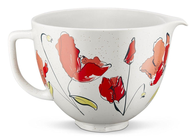 Microwave/Oven Safe Ceramic Bowl, Poppy P1904