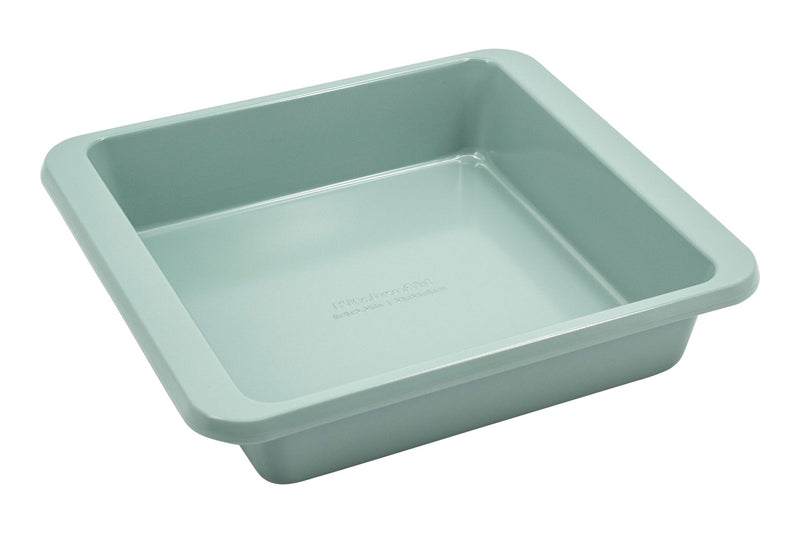 Square Cardamom Non-Stick Steel Cake Pan, 9x9x2-in Y8679