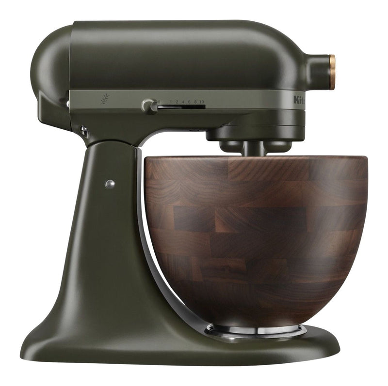 Stand Mixer with Wooden Bowl, Evergreen N66