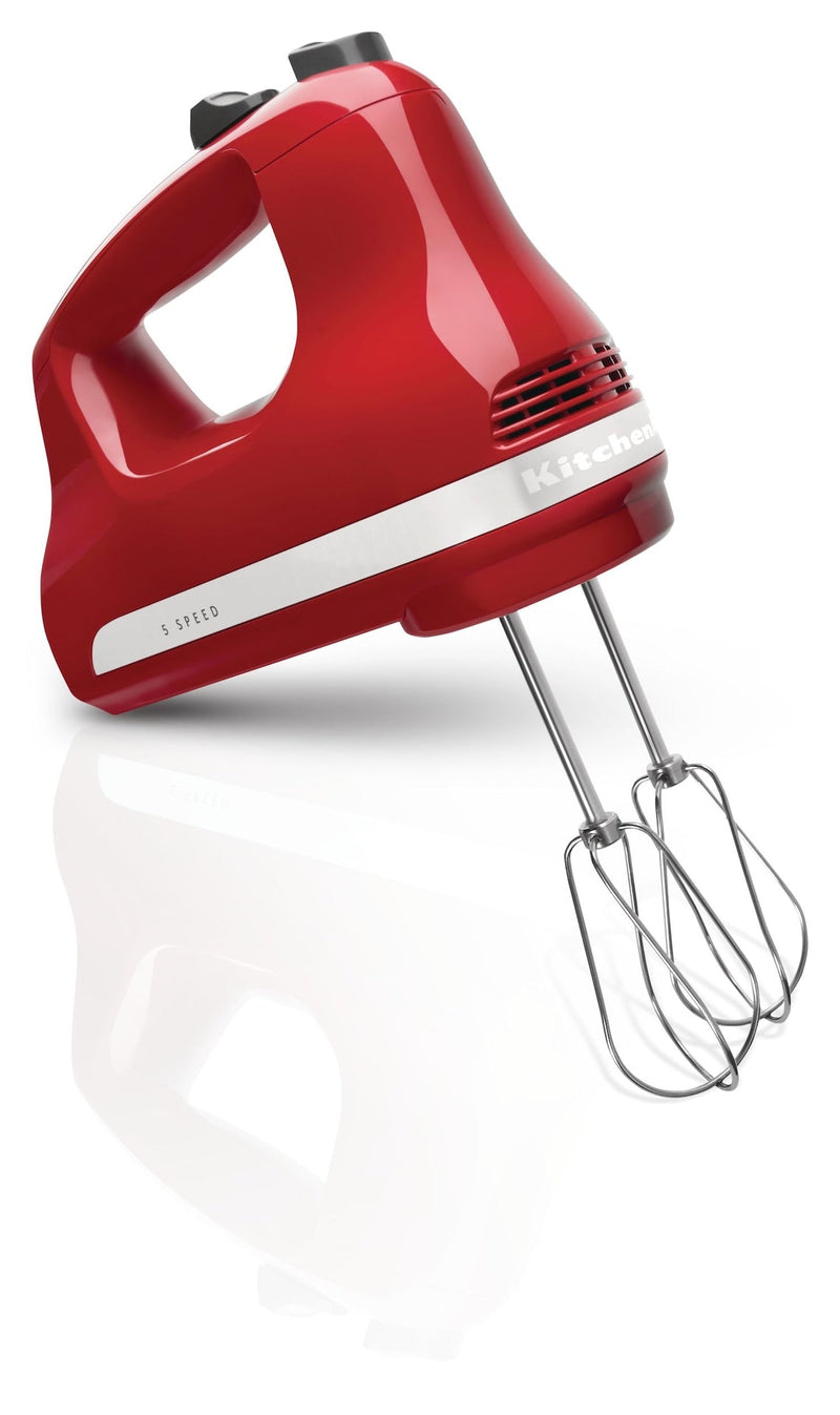 Ultra Power 5-Speeds Hand Mixer with Turbo Beater Empire Red Y1647