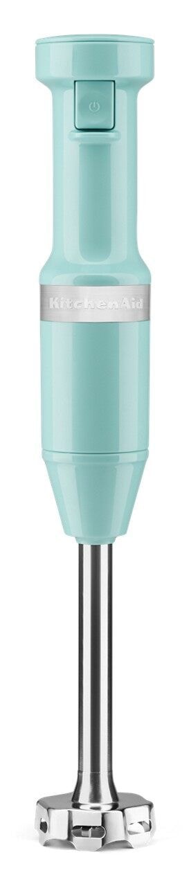 Variable Speed Corded Hand Blender with Blending Jar, Aqua Sky E1737