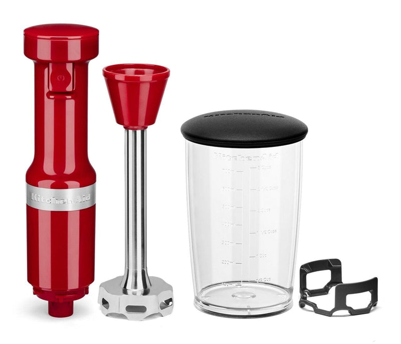 Variable Speed Corded Hand Blender with Blending Jar, Empire Red Z3655