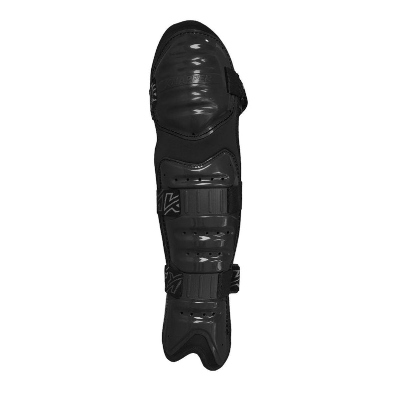 AK3 Dek Hockey Shin Guards, Black, Assorted Sizes J9675
