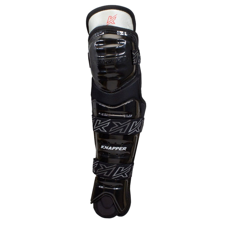 AK5 Dek Hockey Shin Guards, Black, Assorted Sizes U3726