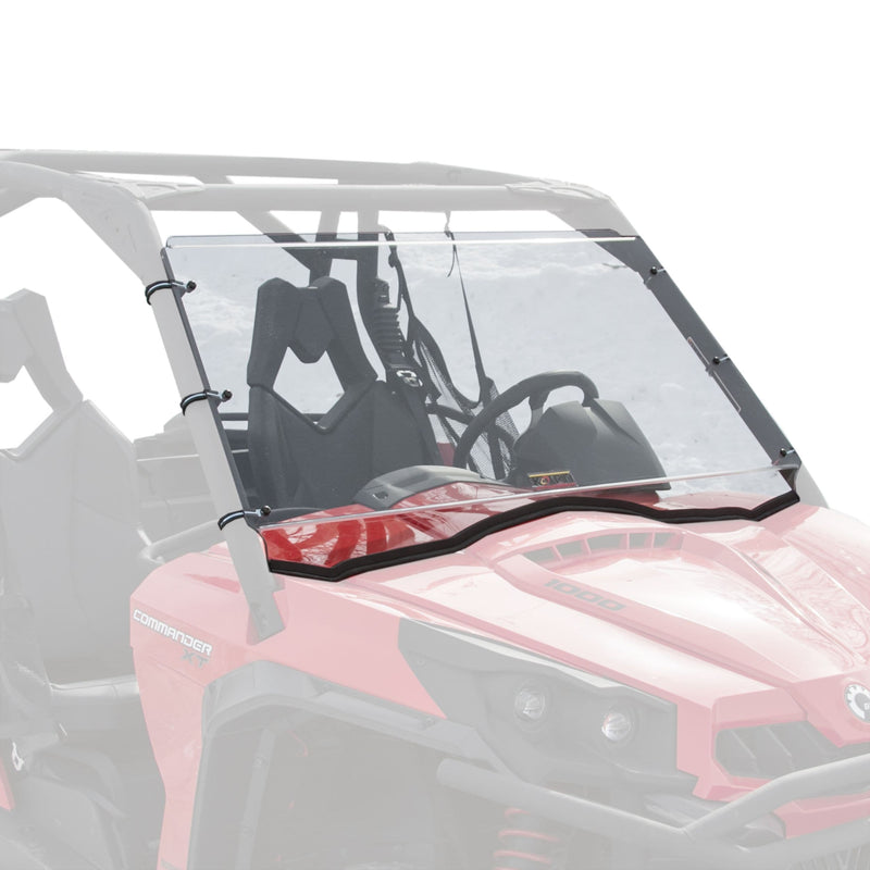 Hard Coated Full Fixed Windshield, Cam-Am Commander L0818