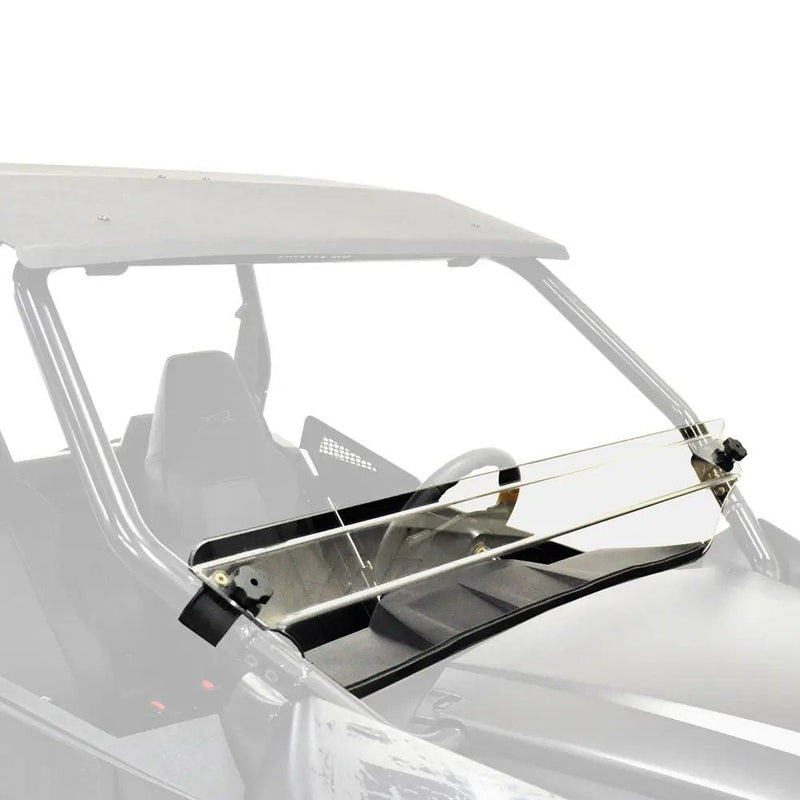 Hard Coated Half Fixed Windshield, Wild Cat D7269