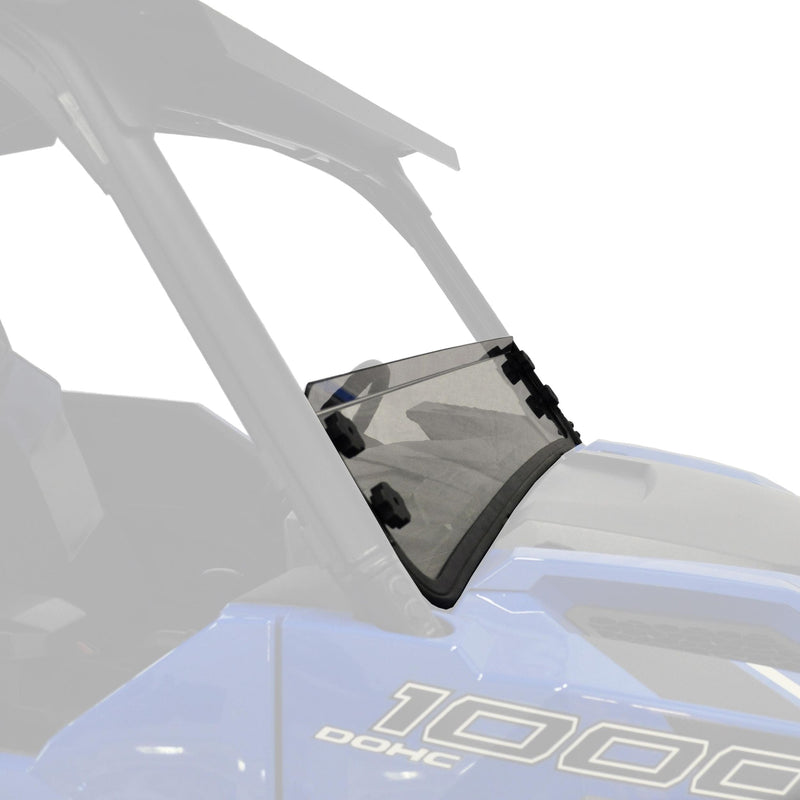 Hard Coated Half Fixed Windshield, Ranger W9422