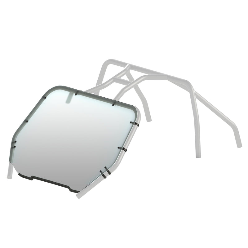 Uncoated Full Fixed Windshield, Wild Cat U9843