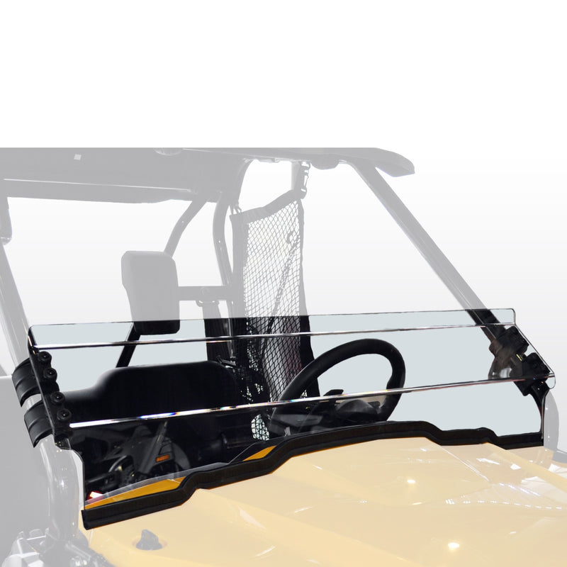 Uncoated Half Fixed Windshield, Pioneer 500 C5394