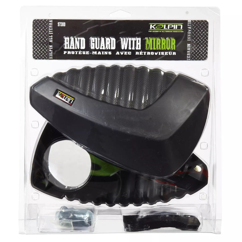Universal ATV Hand Guard with Rearview Mirror X493