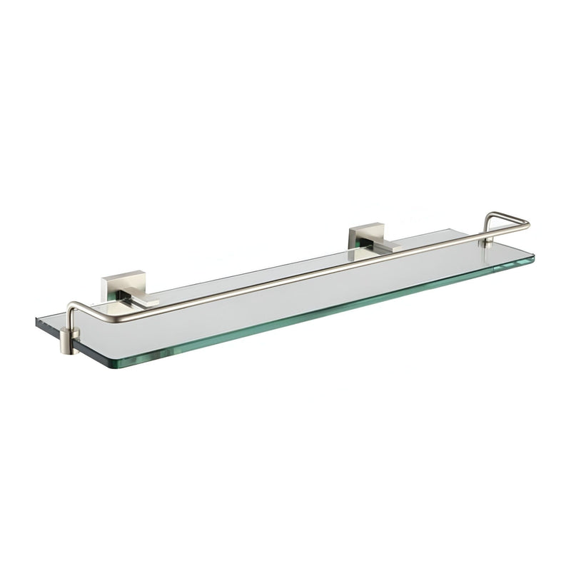 Bathroom Accessories Rust-Resistant Shelf with Railing F2097