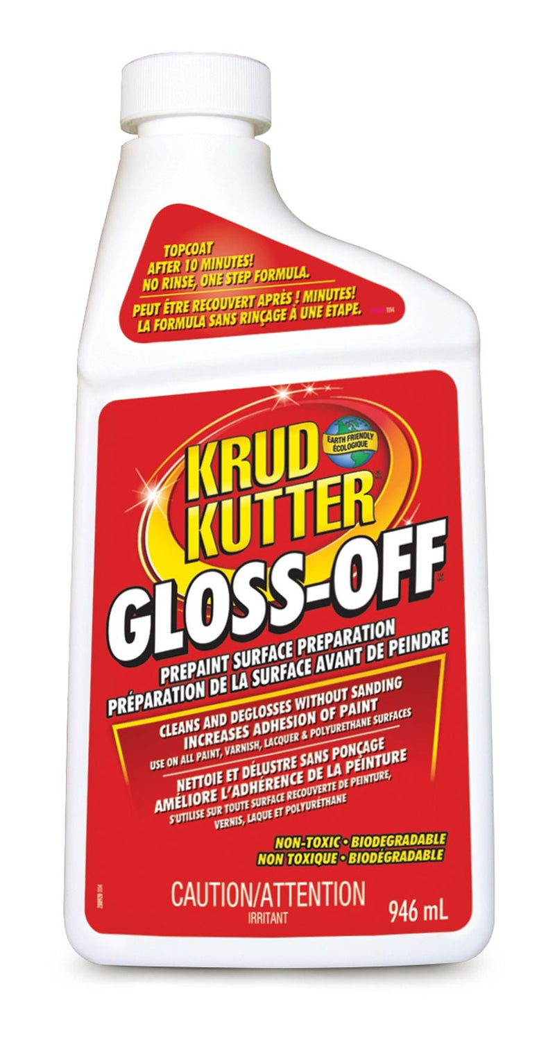 Gloss-Off Pre-Paint Surface Preparation, Cleaner & Deglosser Without Sanding, 946-mL A2312