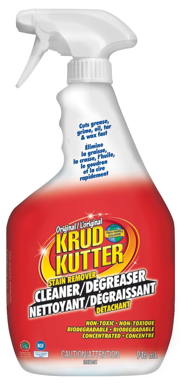 Multi-Purpose Stain Remover, Cleaner & Degreaser Spray, Non-Toxic, 946-mL G7712