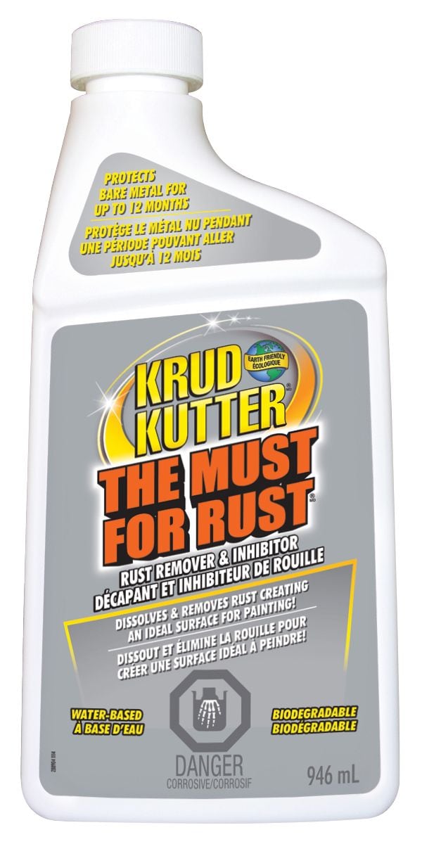 Water-Based Liquid Rust Remover & Inhibitor, Biodegradable, 946-mL T9055
