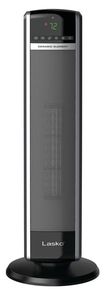 1500W Digital Tower Ceramic Space Heater withRemote Control, 1500W, Black, 30-in B9740