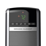 1500W Digital Tower Ceramic Space Heater withRemote Control, 1500W, Black, 30-in