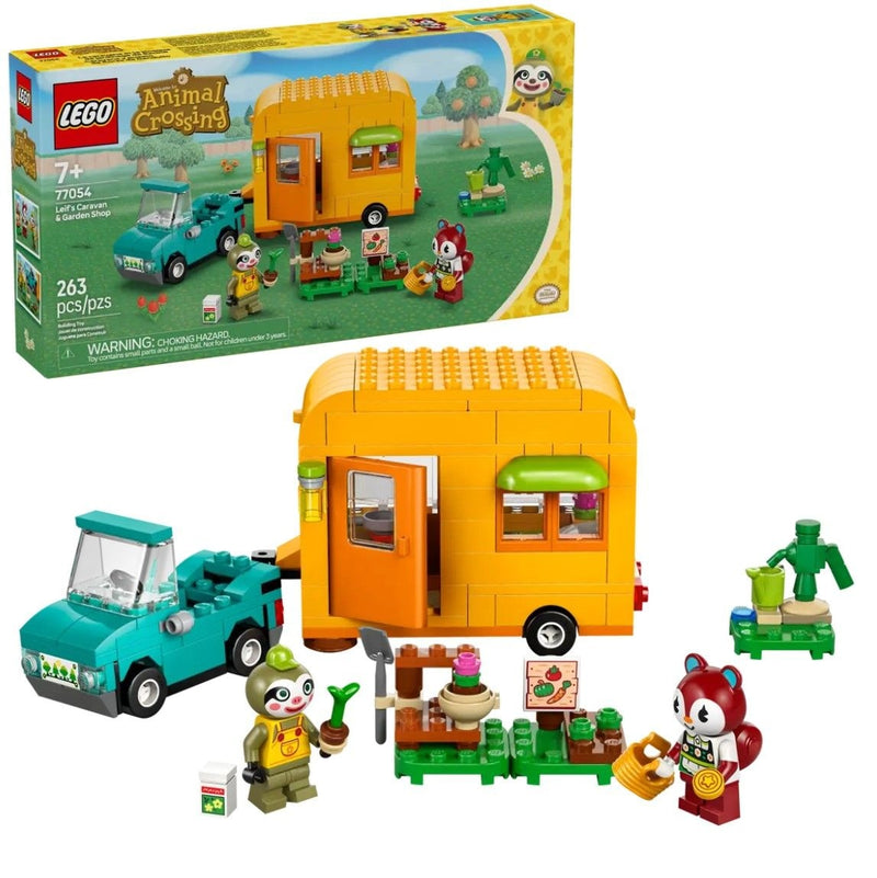 Animal Crossing Leif's Caravan & Garden Shop - 77054, 263-pcs, Ages 7+ E0915