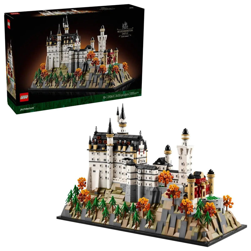 Architecture Neuschwanstein Castle - 21063, 3455-pcs, Ages 18+ T2555