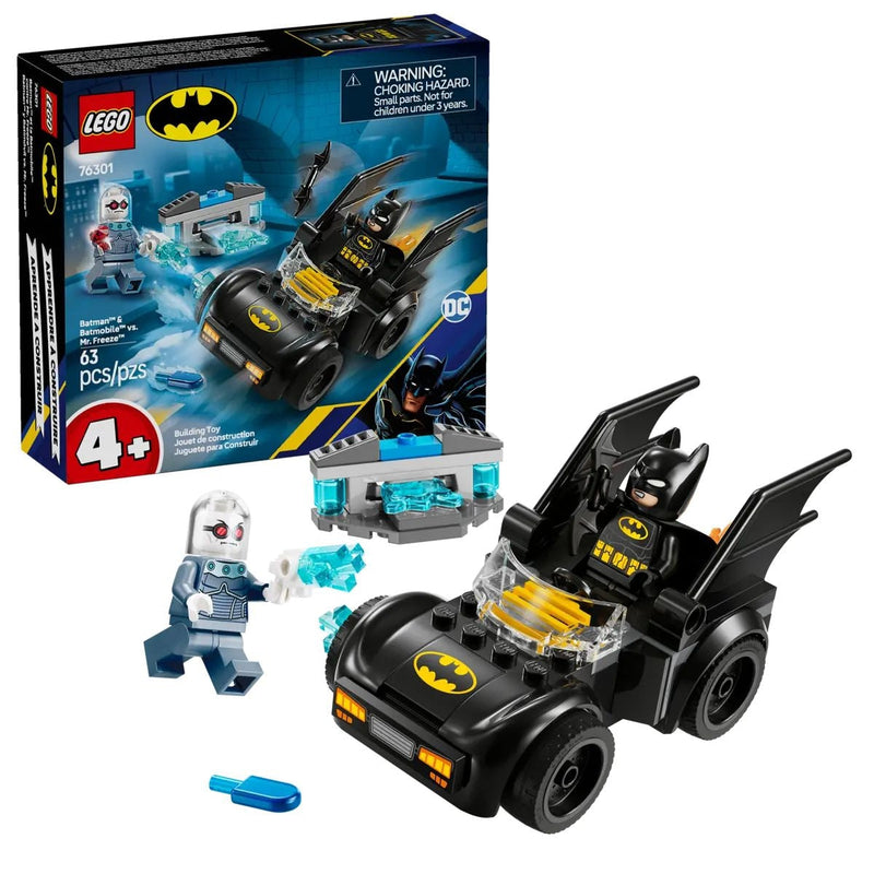 Batmobile vs. Mr. Freeze - 76301, 63-pcs, Ages 4+ U1827