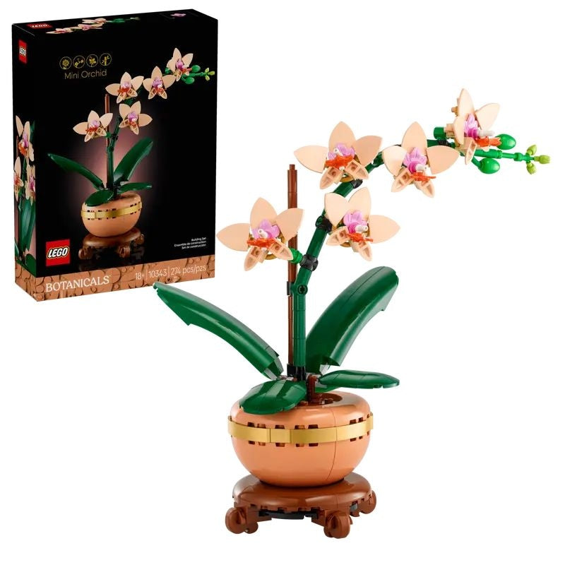Botanicals Mini Orchid - 10343, 274-pcs, Ages 18+ S9023