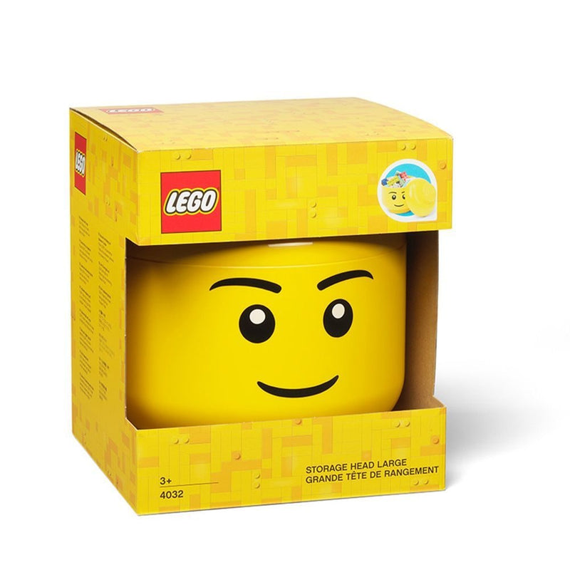 Boy Head Portable Storage Container for Ages 5+ O3552