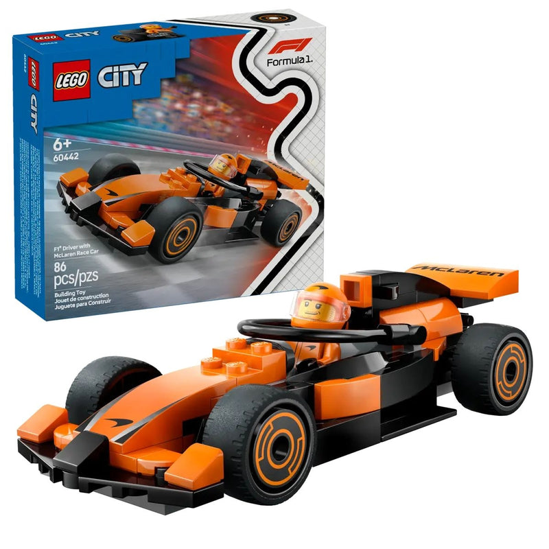 City 60442 F1 Driver with Race Car, 86-pc I4029