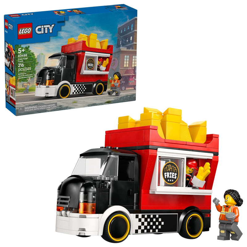 City Fries Food Truck Building Set - 60488, 216-pcs, Ages 5+ Y5279