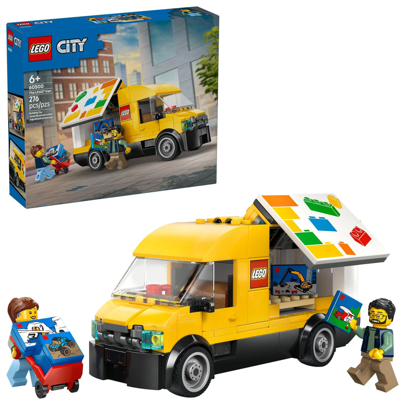 City The Van Toy Truck Building Set - 60500, 276-pcs, Ages 6+ W8993