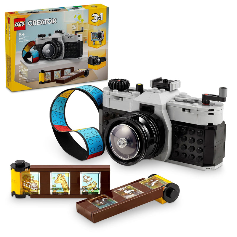 Creator Retro Camera Toy - 31147, 261-pcs, Ages 8+ G8882