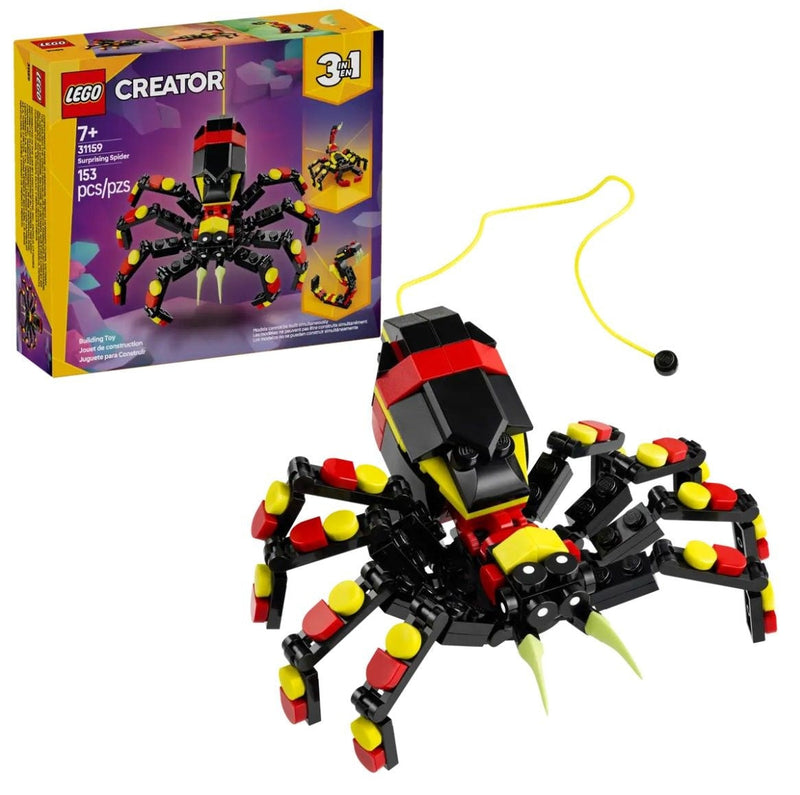 Creator Wild Animal: Surprising Spider - 31159, 153-pcs, Ages 7+ B9107