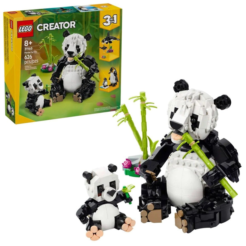Creator Wild Animals: Panda Family - 31165, 626-pcs, Ages 8+ S0336