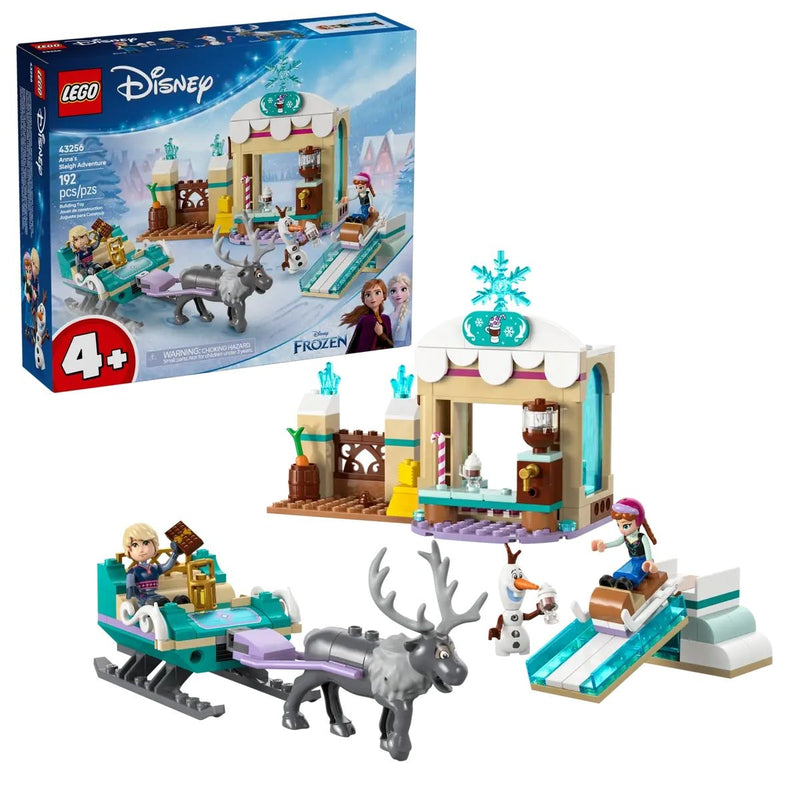 Princess Anna's Sleigh Adventure - 43256, 174-pcs, Ages 5+ V0102