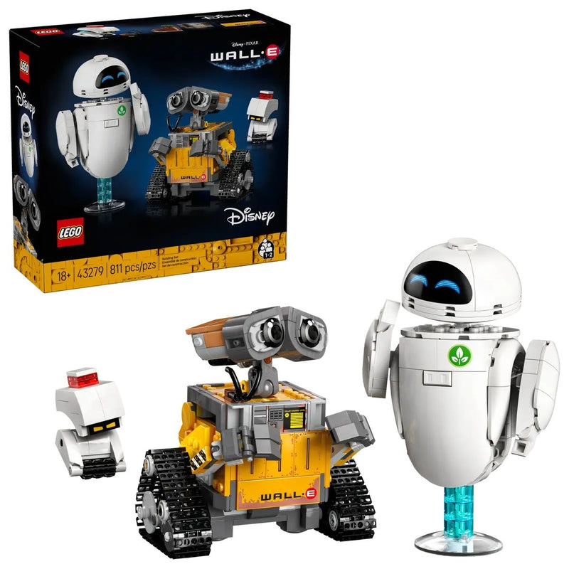 Wall-e and Eve - 43279, 811-pcs, Ages 18+ I3042
