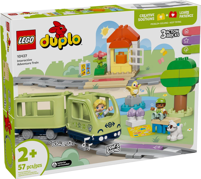 Interactive Adventure Train - 10427, 57-pcs, Ages 2+ M3768