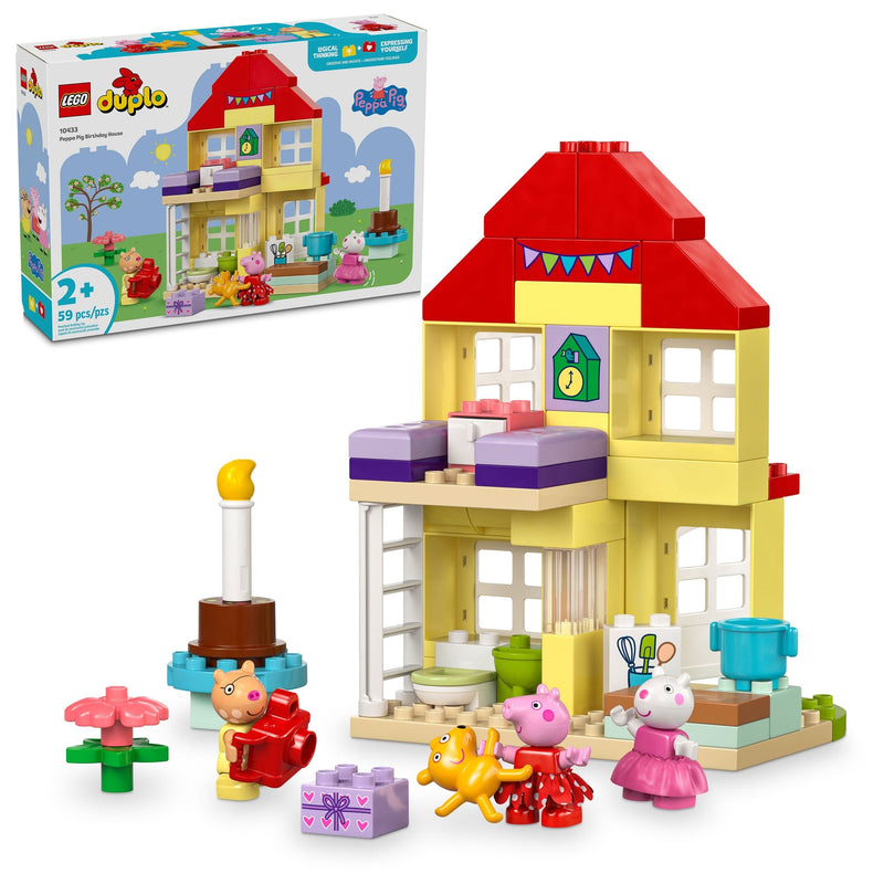 Birthday House Preschool Building Toy Set, 59-pc I1583