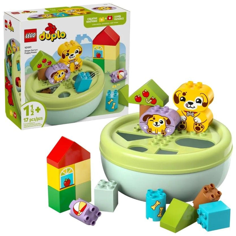 Shape Sorter: Puppy House - 10441, 17-pcs, Ages 1.5+ V267