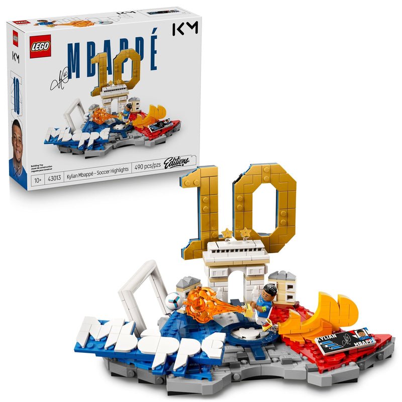Editions Kylian Mbappé, Soccer Highlights - 43013, 490-pcs, Ages 10+ H4197