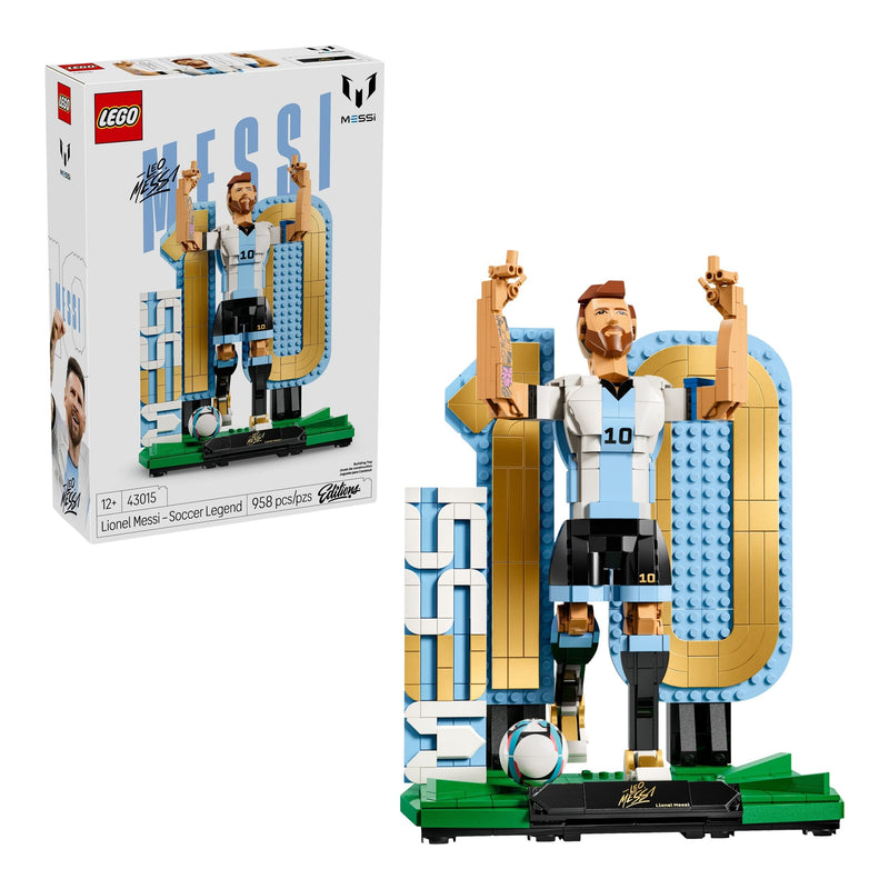 Editions Lionel Messi, Soccer Legend - 43015, 958-pcs, Ages 12+ W6914