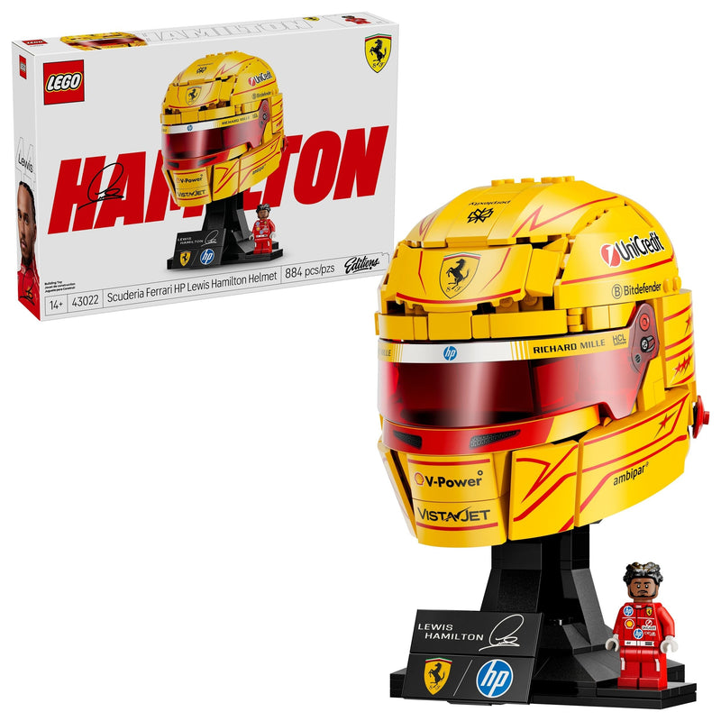 Editions Scuderia HP Lewis Hamilton Helmet - 43022, 884-pcs, Ages 14+ J2666