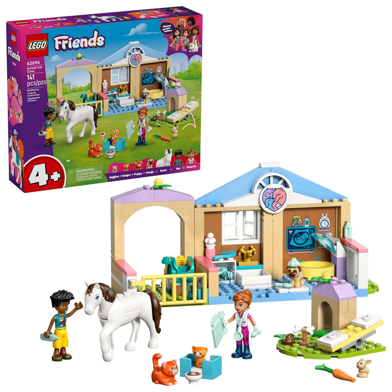 Friends Animal Vet Clinic Building Set - 42696, 141-pcs, Ages 4+ P1055