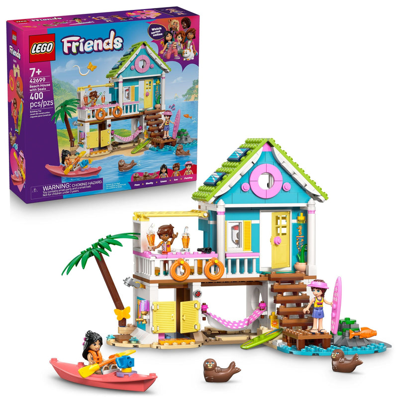 Friends Beach House with Seals - 42699, 400-pcs, Ages 6+ B7459