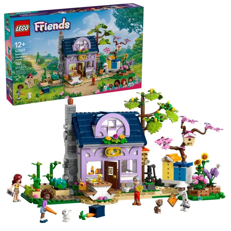 Friends Beekeepers House and Flower Garden Set - 42669, 1161-pcs, Ages 12+ Z4358